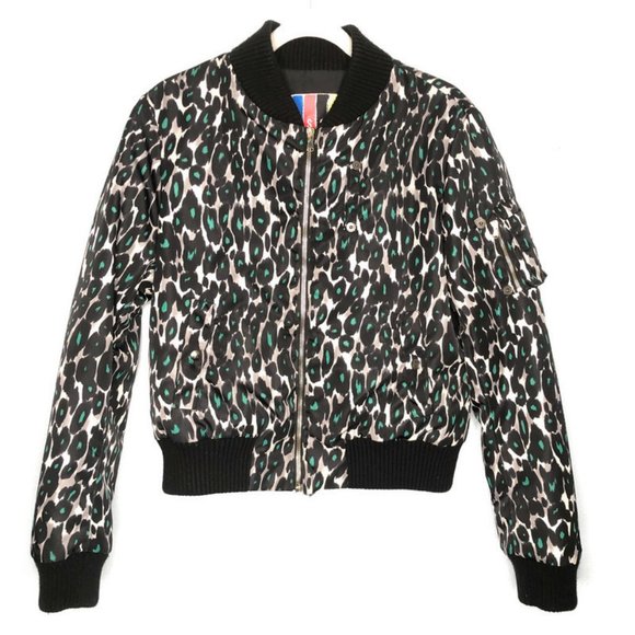 MSGM Animal Print Bomber Jacket - Rare Colorway